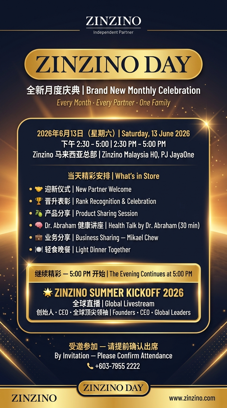 Zinzino Day poster